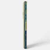 Jugendstil-Katzen und Blume Samsung Galaxy Hülle (Rückseite (Horizontal))