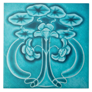 Jugendstil-Keramik Feuerstelle Wandfliesen Fliese