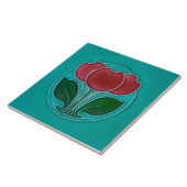 Jugendstil-Keramikfliese Fliese (Seite)