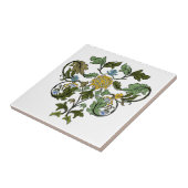 Jugendstil Kunst des 19. Jahrhunderts Fliese (Seite)