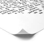 Jugendstil-Kunst, Dichtung und Musik Poster (Ecke)