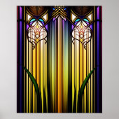 Jugendstil-Kunstwerk Poster (Vorne)