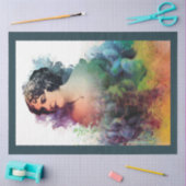 Jugendstil-Lady 13 Dekoupage Tissue Seidenpapier (Basteln)