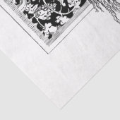 Jugendstil-Lady 18 Dekoupage Tissue Seidenpapier (Detail)