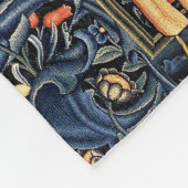 Jugendstil Lady Blume Bird Rabbit Fleece Blanken (Ecke)