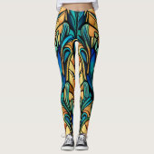 Jugendstil Leggings (Vorderseite)