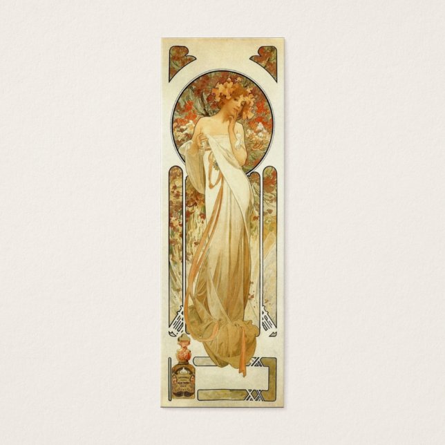Jugendstil-Lesezeichen (Vorderseite)