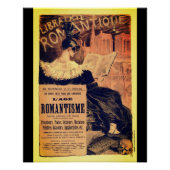 Jugendstil-Librairie romantique gotische Grasse Poster (Vorderseite)