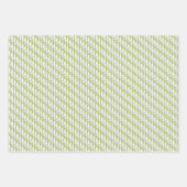 Jugendstil-Licht Ipomoea Tapete im Blumenmuster Ku Geschenkpapier Set (Vorderseite)