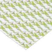 Jugendstil-Licht Ipomoea Tapete im Blumenmuster Ku Tischdecke (Schrägansicht)