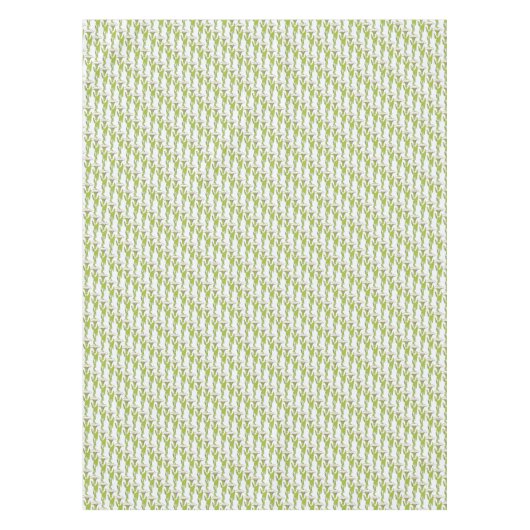 Jugendstil-Licht Ipomoea Tapete im Blumenmuster Ku Tischdecke (Vorderseite)