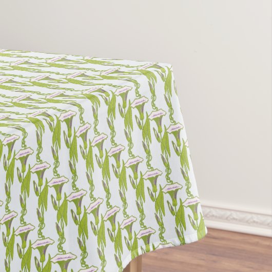 Jugendstil-Licht Ipomoea Tapete im Blumenmuster Ku Tischdecke (Beispiel)