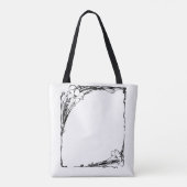 Jugendstil-Lilie Tasche (Rückseite)