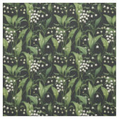 Jugendstil-Lilien-des-Tals-Muster Stoff (Muster)