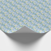 Jugendstil-Lilien Geschenkpapier (Ecke)