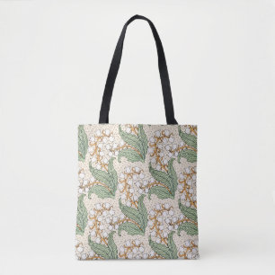 Jugendstil-Lilienblütenmuster LRG Tasche