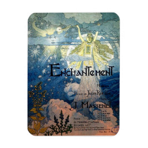 Jugendstil-Magie Magnet