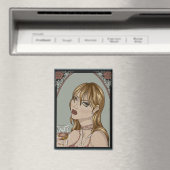 Jugendstil Magnet (In Situ (Geschirrspüler))