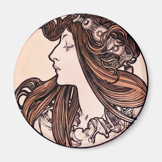 Jugendstil Magnet (Vorne)