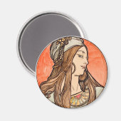 Jugendstil Magnet (Vorderseite/Rückseite)