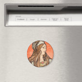 Jugendstil Magnet (In Situ (Geschirrspüler))
