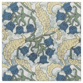 Jugendstil Maiglöckchen-Blüte Verneuil Stoff (Nahaufnahme)