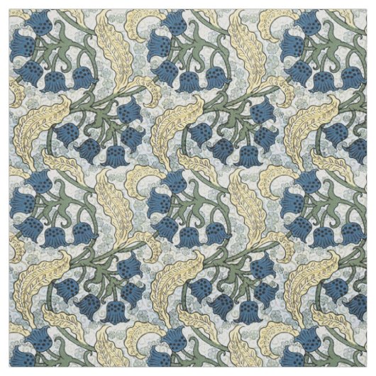 Jugendstil Maiglöckchen-Blüte Verneuil Stoff (Muster)
