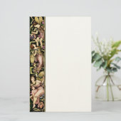 Jugendstil-Märchenillustration Briefpapier (Stehend Vorderseite)