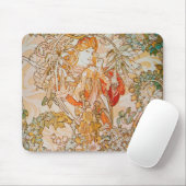 Jugendstil-Mauspad Mousepad (Mit Mouse)