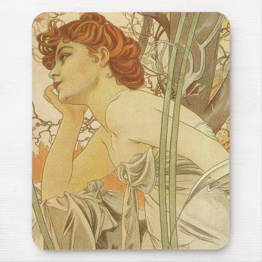 Jugendstil-Mauspad Mousepad (Vorne)