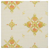 Jugendstil-Mission Stil Bänder von Tulpen Muster Stoff (Muster)