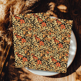 Jugendstil Morris Herbst Pastellfarben Blätter Seidenpapier