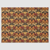 Jugendstil Morris Herbst Pastellfarben Seidenpapier (Vorderseite)