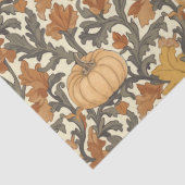 Jugendstil Morris Herbst Pastellfarben Seidenpapier (Detail)