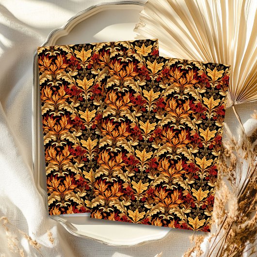 Jugendstil Morris Herbst Pastellfarben Seidenpapier