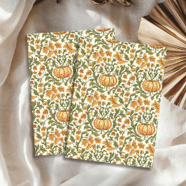 Jugendstil Morris Herbst Pastellfarben Seidenpapier