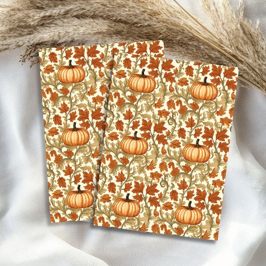 Jugendstil Morris Herbst Pastellfarben Seidenpapier