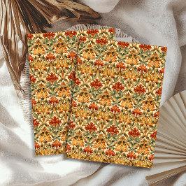 Jugendstil Morris Herbst Pastellfarben Seidenpapier