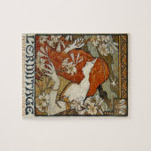 Jugendstil Mucha Puzzle (Horizontal)