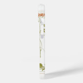 Jugendstil Muchal abstrakte Kunstpfirsich Case-Mate iPhone Hülle (Rückseite / Links)