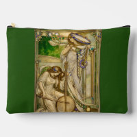 Jugendstil Musikmädchen Vintage-Illustration