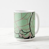 Jugendstil-Muster #10 Kaffeetasse (VorderseiteRechts)