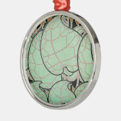 Jugendstil-Muster #10 Ornament Aus Metall (Links)