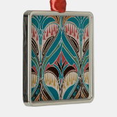 Jugendstil-Muster #11 in Emporio Moffa Silbernes Ornament (Rechts)