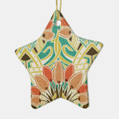 Jugendstil-Muster #11 Keramikornament (Links)