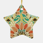 Jugendstil-Muster #11 Keramikornament (Hinten)