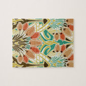 Jugendstil-Muster #11 Puzzle (Horizontal)