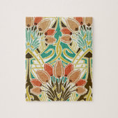 Jugendstil-Muster #11 Puzzle (Vertikal)