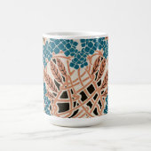Jugendstil-Muster #12 Kaffeetasse (Mittel)