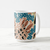 Jugendstil-Muster #12 Kaffeetasse (VorderseiteRechts)